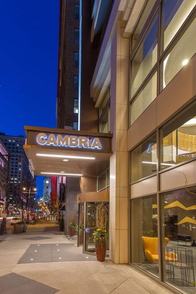 Cambria Hotel Philadelphia Downtown Center City Philadelphia Pennsylvania — Property