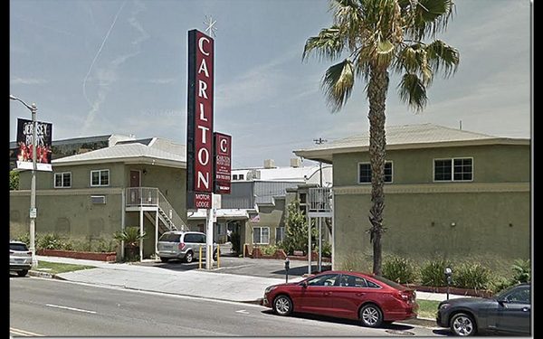 Carlton Motor Lodge Los Angeles California — Property
