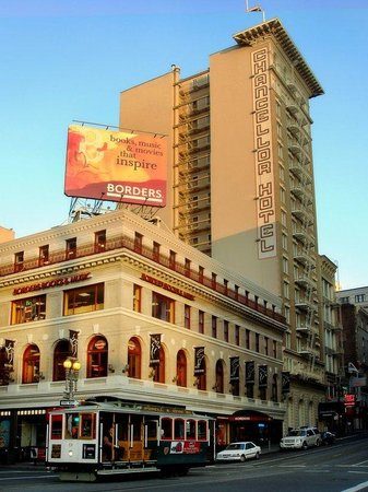 Chancellor Hotel on Union Square San Francisco California — Property