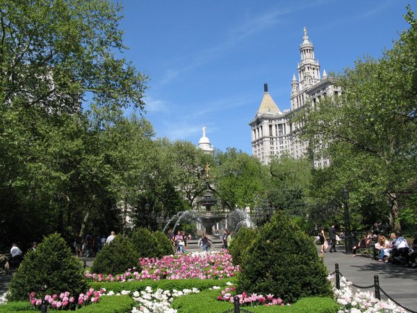 City Hall Park New York City New York — Property