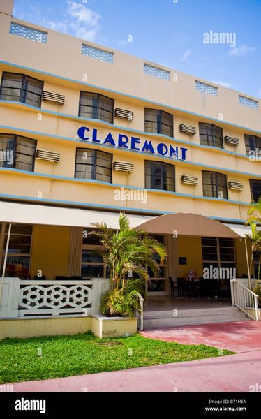 Claremont Hotel Miami Beach Florida — Property