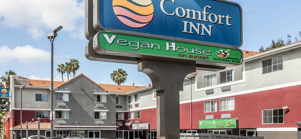 Comfort Inn Los Angeles near Hollywood Los Angeles California — Property