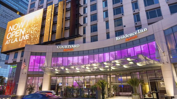 Courtyard by Marriott Los Angeles L A LIVE Los Angeles California — Property