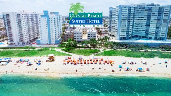 Crystal Beach Suites Oceanfront Hotel Miami Beach Florida — Property