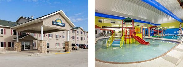Days Inn Hotel Governors Waterpark RV Park Fitness Center — Property