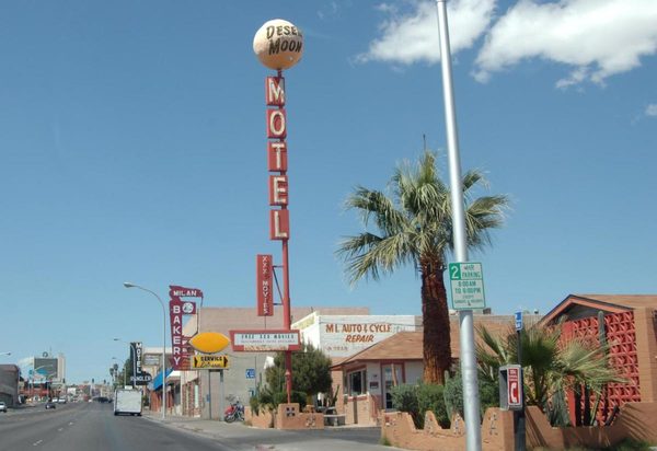 Desert Moon Motel Las Vegas Nevada — Property