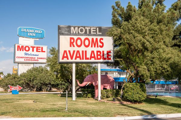 Diamond Inn Motel Las Vegas Nevada — Property