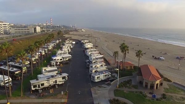 Dockweiler Beach RV Park Los Angeles California — Property