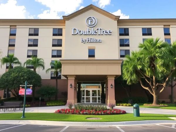 DoubleTree by Hilton Hotel at the Entrance to Universal Orlando Orlando Florida — Property