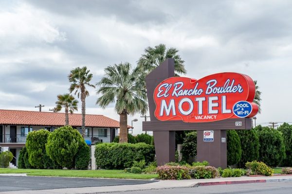 El Rancho Boulder Motel Boulder City Nevada — Property