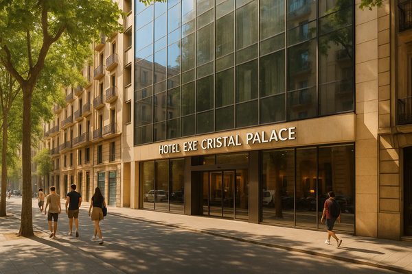 Exe Cristal Palace Barcelona Catalonia — Property