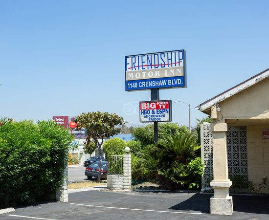 Friendship Motor Inn Los Angeles California — Property