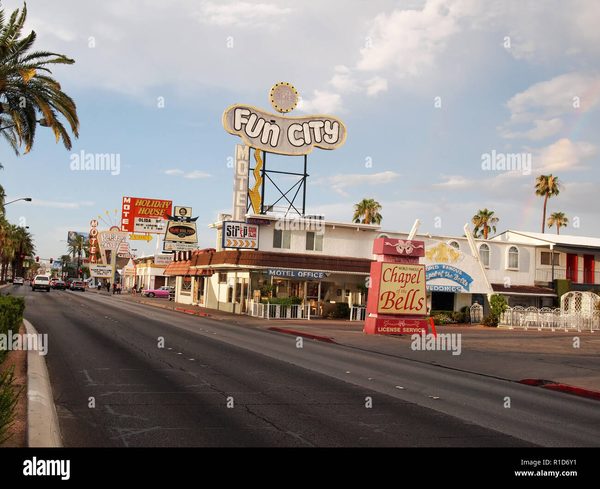 Fun City Motel Las Vegas Nevada — Property