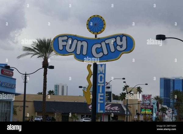 Fun City Motel Las Vegas Nevada — Property