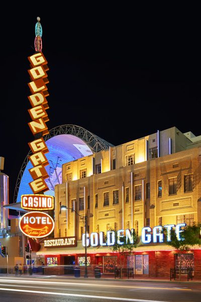 Golden Gate Hotel Casino Las Vegas Nevada — Property