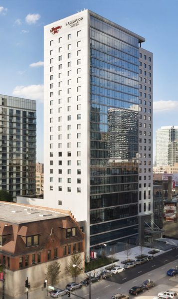 Hampton Inn Chicago West Loop Fulton Market Area Chicago Illinois — Property