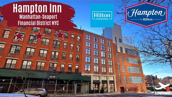 Hampton Inn Manhattan Seaport Financial District New York City New York — Property