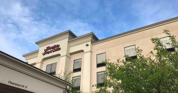 Hampton Inn Suites Manchester Bedford — Property