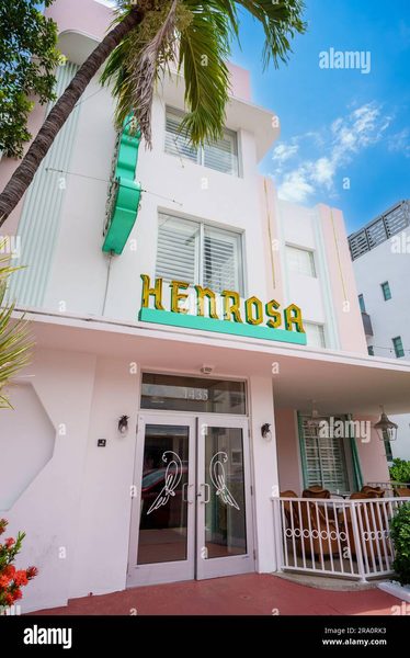 Henrosa Hotel Miami Beach Florida — Property