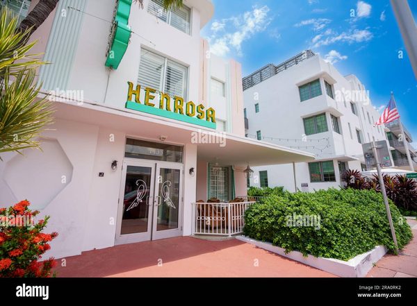 Henrosa Hotel Miami Beach Florida — Property