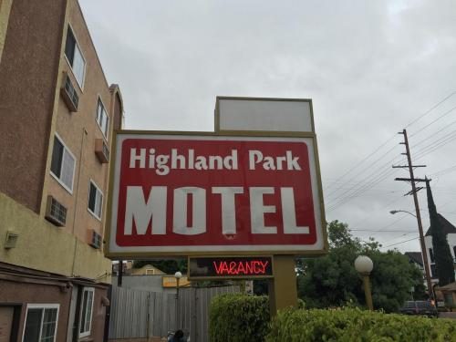 Highland Park Motel Los Angeles California — Property