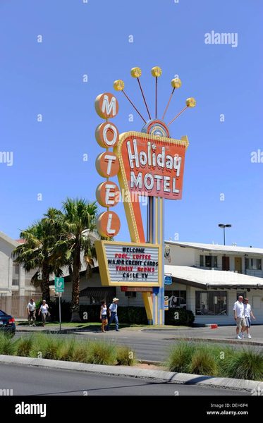 Holiday Motel Las Vegas Nevada — Property