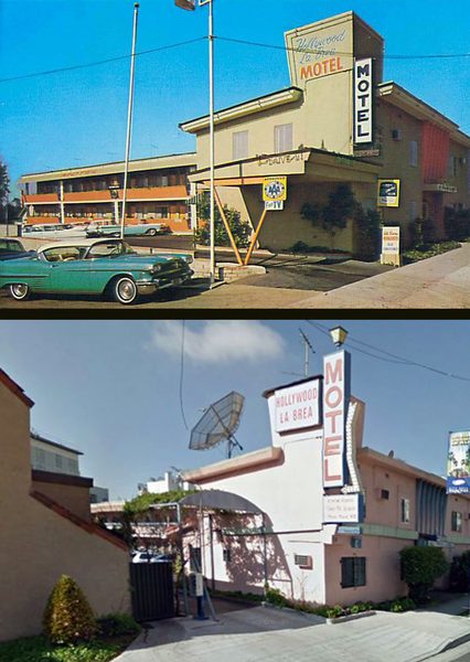 Hollywood La Brea Motel Los Angeles California — Property