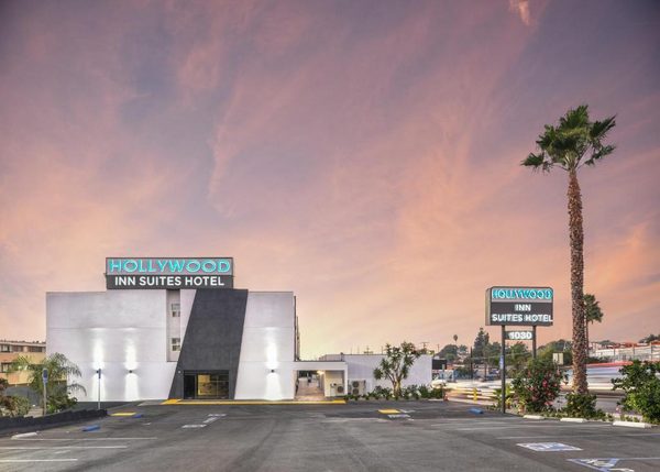 Hollywood Palms Inn Suites Los Angeles California — Property
