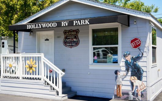 Hollywood RV Park Los Angeles California — Property