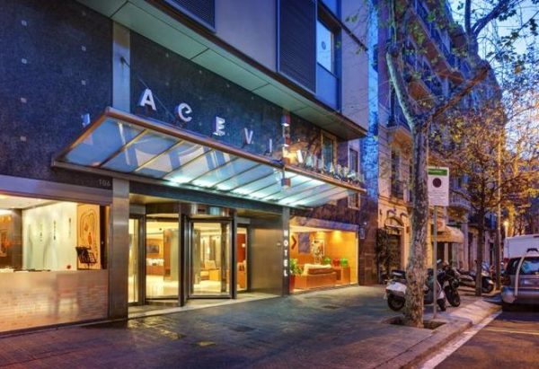 Hotel Acevi Villarroel Barcelona Catalonia — Property