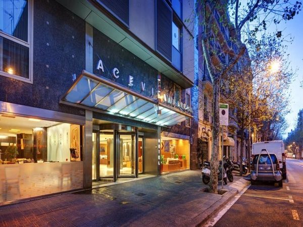 Hotel Acevi Villarroel Barcelona Catalonia — Property