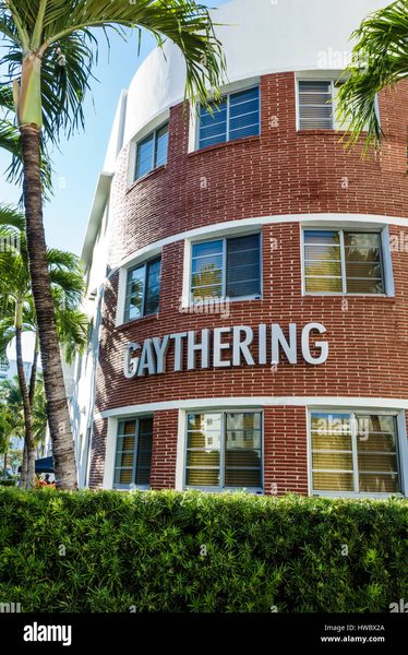 Hotel Gaythering Miami Beach Florida — Property
