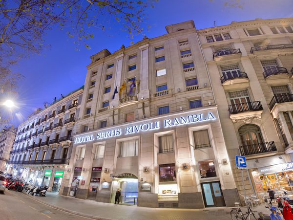 Hotel Serhs Rivoli Rambla Barcelona Catalonia — Property
