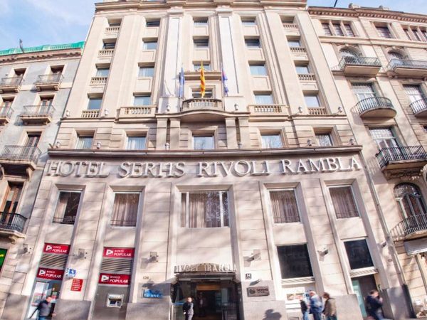 Hotel Serhs Rivoli Rambla Barcelona Catalonia — Property
