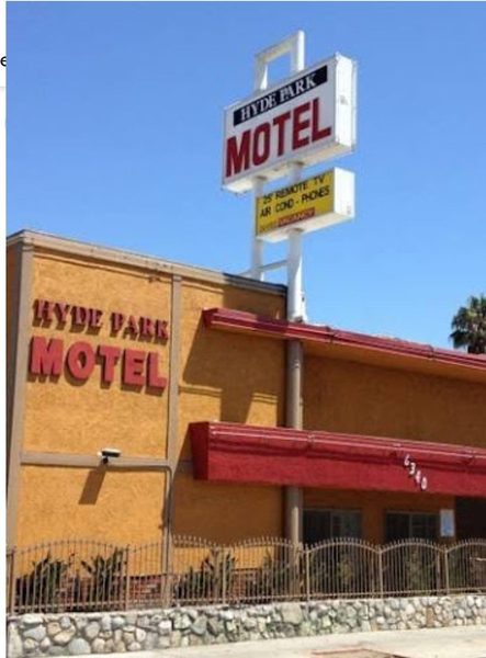 Hyde Park Motel Los Angeles California — Property