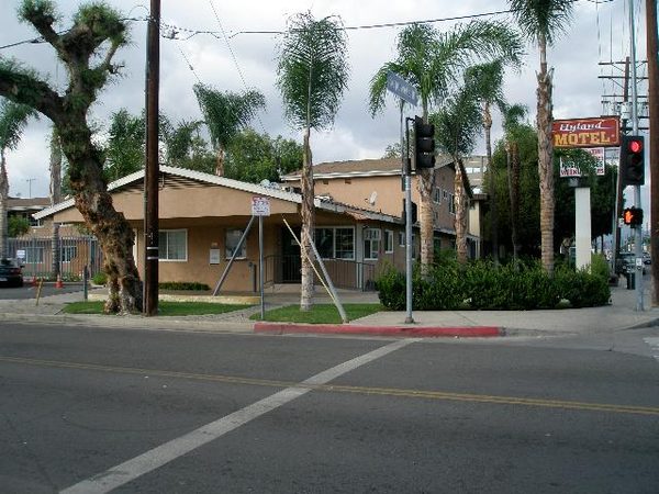 Hyland Motel Van Nuys Los Angeles California — Property