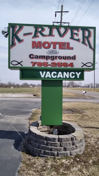 K River Motel Campground — Property
