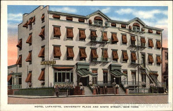 Lafayette House New York City New York — Property