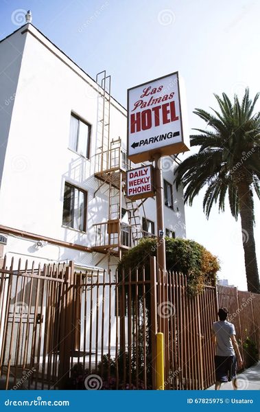 Las Palmas Hotel Los Angeles California — Property