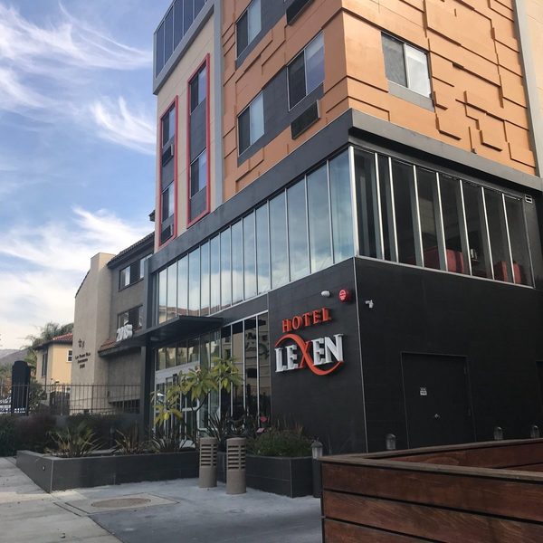 Luxen Hotel Hollywood Los Angeles California — Property