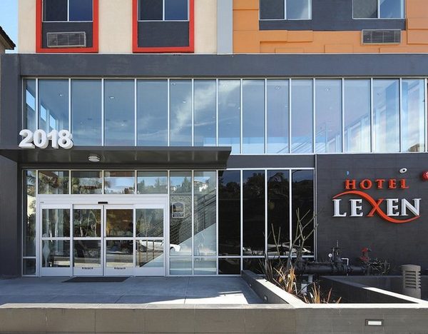 Luxen Hotel Hollywood Los Angeles California — Property