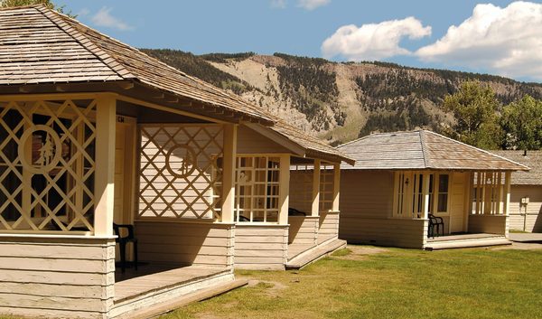 Mammoth Hot Springs Hotel Cabins — Property