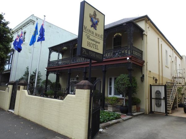 Manor House Boutique Hotel Sydney — Property