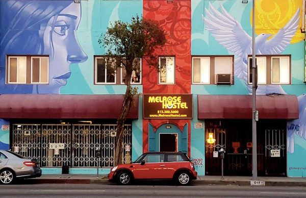 Melrose Hostel Los Angeles California — Property
