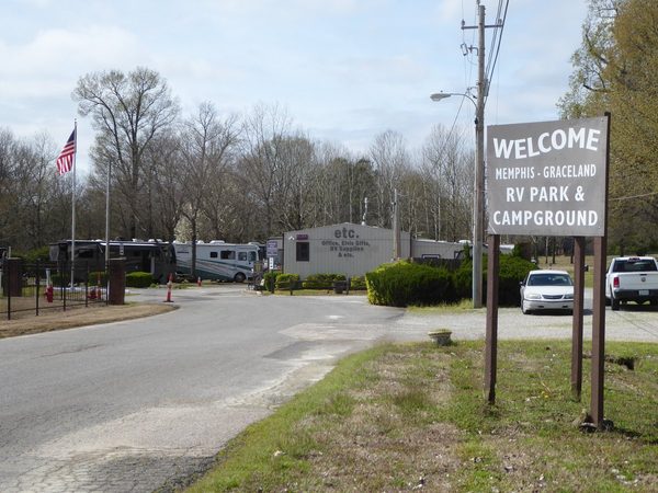 Memphis Graceland RV Park Campground — Property