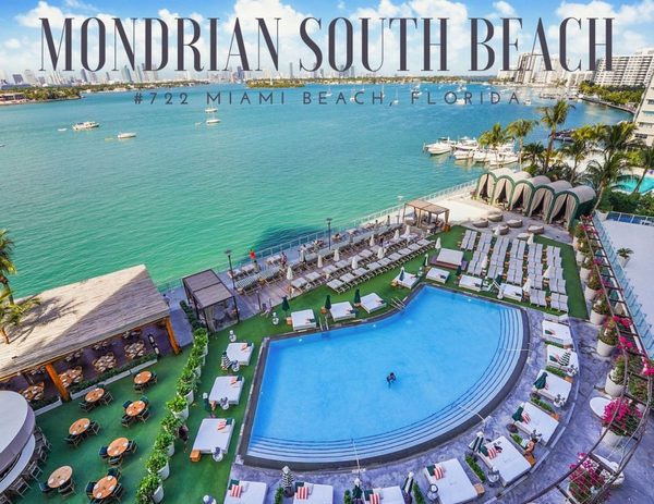 Mondrian South Beach Miami Beach Florida — Property