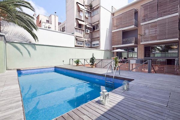 MY Space Barcelona Gracia Pool Terrace Barcelona Catalonia — Property