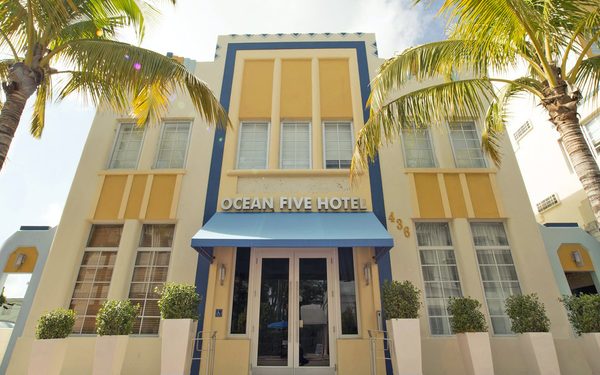 Ocean Five Hotel Miami Beach Florida — Property