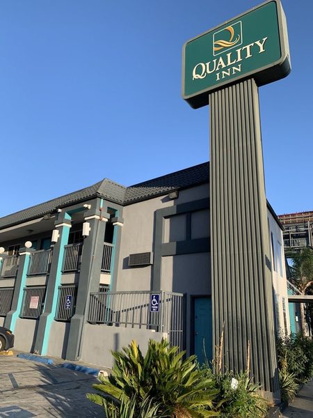Quality Inn Near Hollywood Walk Of Fame Los Angeles California — Property