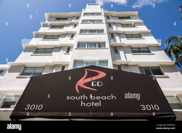 Red South Beach Hotel Miami Beach Florida — Property